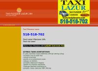 Firma Usługowa Taxi Komfort  Całodobowo