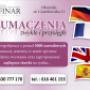 TŁUMACZENIA ZWYKŁE I PRZYSIĘGŁE