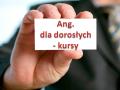 Angielski dla dorosłych. Kurs.