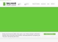 Strona internetowa z Balhaus Domy Z Bali