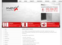 Strona internetowa z Madex