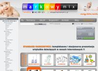 Strona internetowa z Markowymix