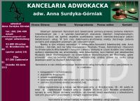 Kancelaria Adwokacka Adwokat Anna Surdyka-Górniak