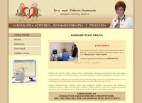 Strona internetowa z Kardiologia Dziecięca i Pediatria