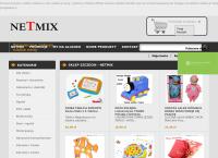 Strona internetowa z Netmix Żaneta Seweryn