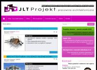 Strona internetowa z Jlt Projekt - Architekt