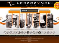 Strona internetowa z Meble Leszczynski