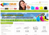 Strona internetowa z Otodruk Studio Reklamy