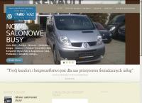 Strona internetowa z Busy do Holandii i Niemiec - Krix-Bus