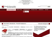 Strona internetowa z Kancelaria Adwokacka Kamila Kopczyńska