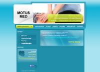 Strona internetowa z Motus Med
