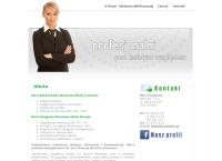 Strona internetowa z Biuro Rachunkowe Marki Warszawa