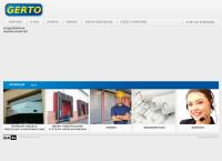 Strona internetowa z Gerto Sp. Z O.o. Bramy Doki Serwis