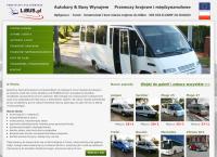 Strona internetowa z LiBUS.pl Autokary i Busy Wynajem