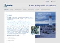 Strona internetowa z Pg Audyt Sp. Z O.o.