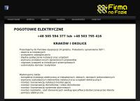 Strona internetowa z Firma Na Fazie