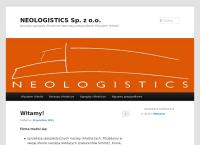 Strona internetowa z Neo Logistics Polska Sp. z o.o.