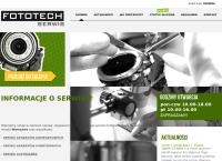 Strona internetowa z FOTOTECH serwis