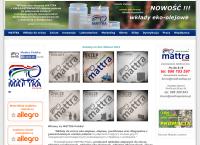 Strona internetowa z Mattra Polska