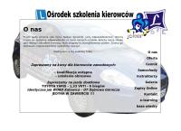 Ośrodek Szkolenia Kierowców "joker"