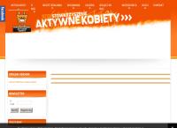 Strona internetowa z Stowarzyszenie Aktywne Kobiety