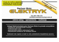 Usługi Elektroinstalacyjne. Dariusz Mróz