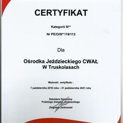 Ośrodek Jeździecki "cwał"