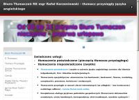 Biuro Tłumaczeń BTRK Rafał Korzeniewski tłumacz przysięgły angielski Elbląg