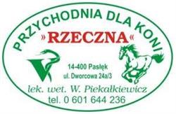 Rzeczna. Przychodnia dla Koni. Lek. Wet. W. Piekałkiewicz