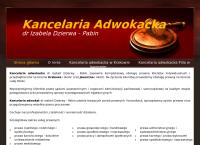 Kancelaria adwokacka. Dr Izabela Dzierwa-Pabin