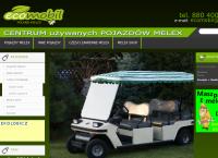 Strona internetowa z Ecomobil Pojazdy Elektryczne Jarosław Kurowski