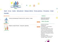 Strona internetowa z Poradnia Psychologiczno-Pedagogiczna