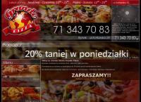 Strona internetowa z Grande Pizza