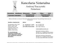 Kancelaria notarialna Andrzej Tkaczyński Adam Tkaczyński Notariusze s.c.