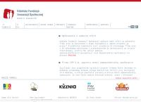 Strona internetowa z Gdańska Fundacja Innowacji Społecznej