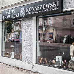 Konaszewski. Jarosław Konaszewski. Salon krawiecki