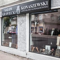 Konaszewski. Jarosław Konaszewski. Salon krawiecki