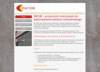 Incor Sp. z o.o. Producent materiałów budowlanych do ochrony betonu