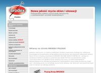 Strona internetowa z Brodex Polska