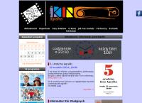 Strona internetowa z Agrafka. Kino