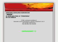 Ośrodek Szkolenia Kierowców Arek. Nauka jazdy, szkolenia podstawowe