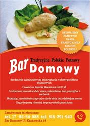 Domowy. Bar