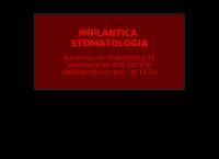 Implantica. NZOZ. Stomatologia