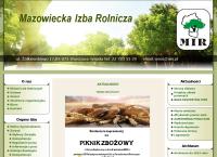 Strona internetowa z Mir-Rol Sp. z o.o.