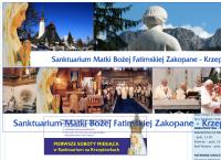 Strona internetowa z Sanktuarium Matki Bożej Fatimskiej. Księża Pallotyni