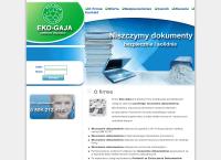 Eko-Gaja - Niszczenie Dokumentów