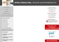 Strona internetowa z Inter-Consulting