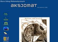 Aksjomat Biuro Usług Matematycznych Piotr Lindner