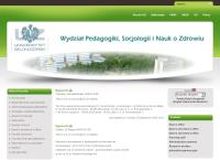 Uniwersytet Zielonogórski Wydział Pedagogiki, Socjologii i Nauk o Zdrowiu