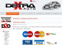 Strona internetowa z Dextra Sp. Z O.o. Auto Moto Serwis